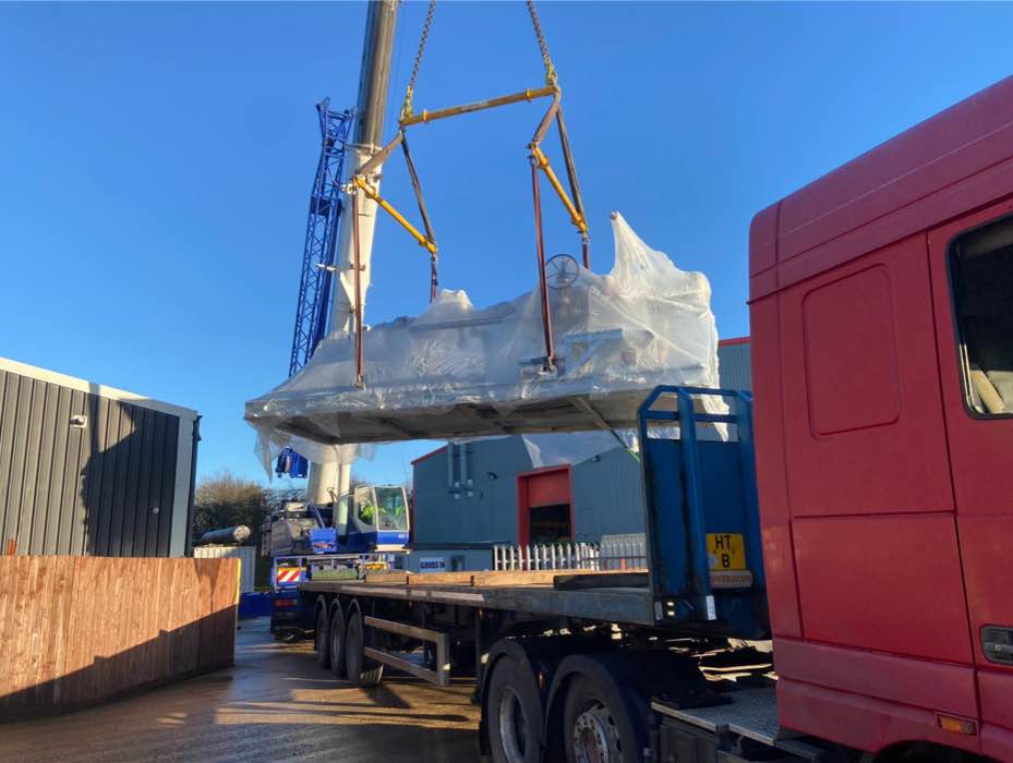 Curtis Power machinery removal